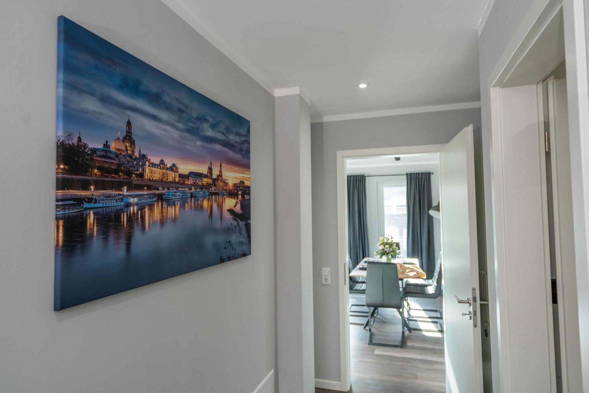 Cozy City Dream Apartment Mit Terrasse Und Parkplatz - 90M² Dresda Exterior foto