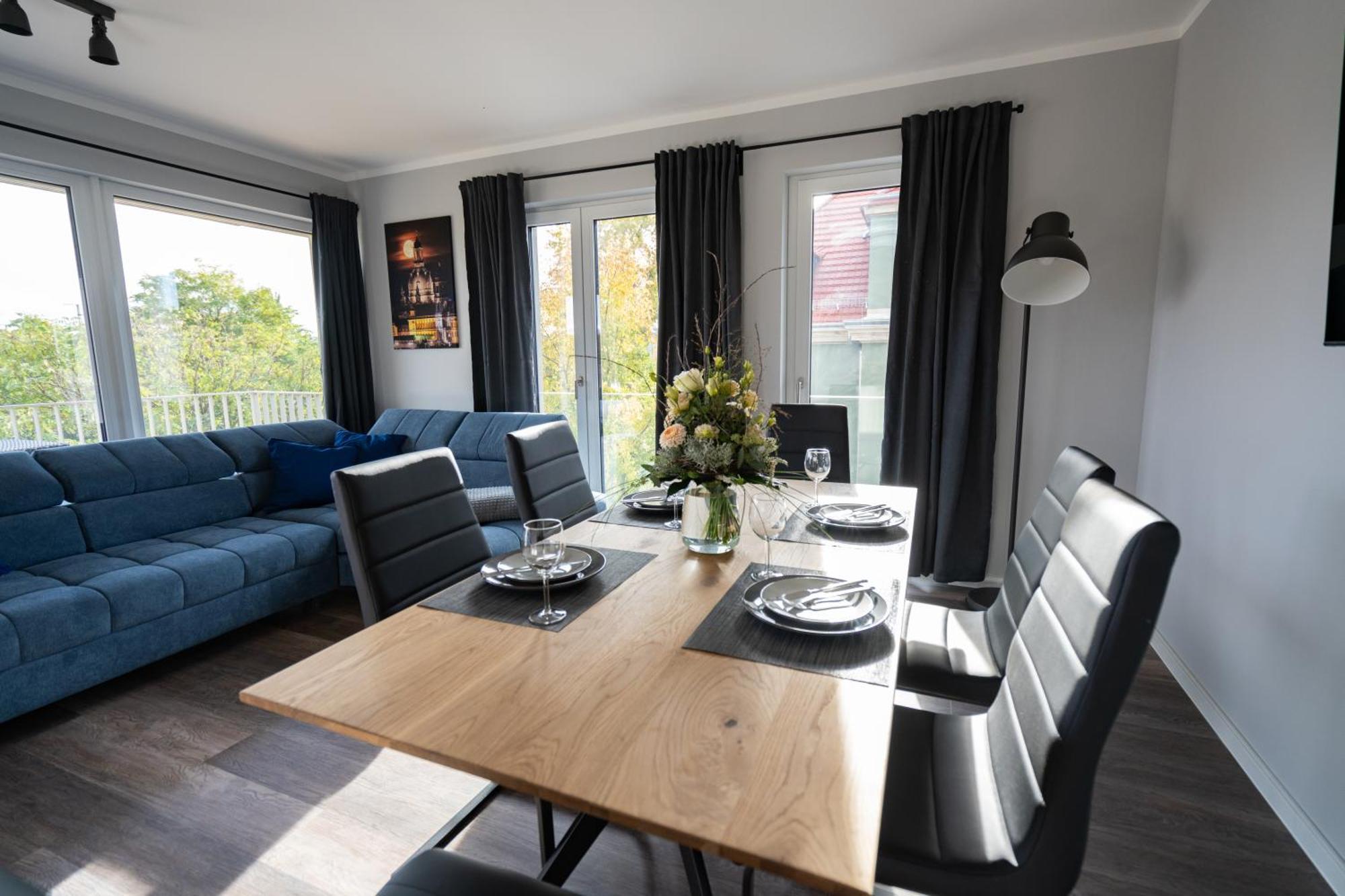Cozy City Dream Apartment Mit Terrasse Und Parkplatz - 90M² Dresda Exterior foto